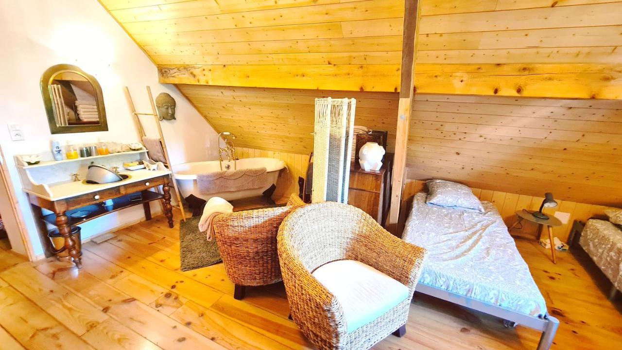 Bed and Breakfast Le Doux Nid Chanaz Exteriér fotografie